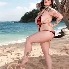 Dors Feline in 'Tropical Temptations'