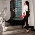 Patty Michova in 'Staircase To Big Boob Heaven'